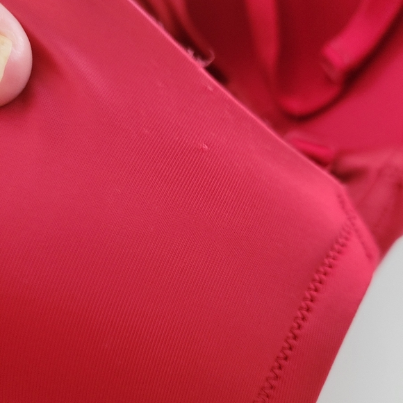 TORRID PLUNGE PUSH UP BALCONETTE BRA 40DD RED - Picture 6 of 6